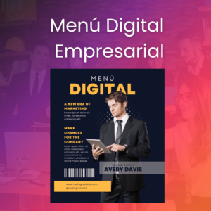 Menú digital Empresarial
