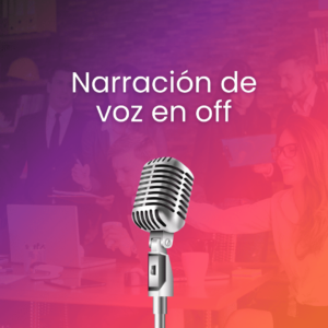 Narración de voz en off